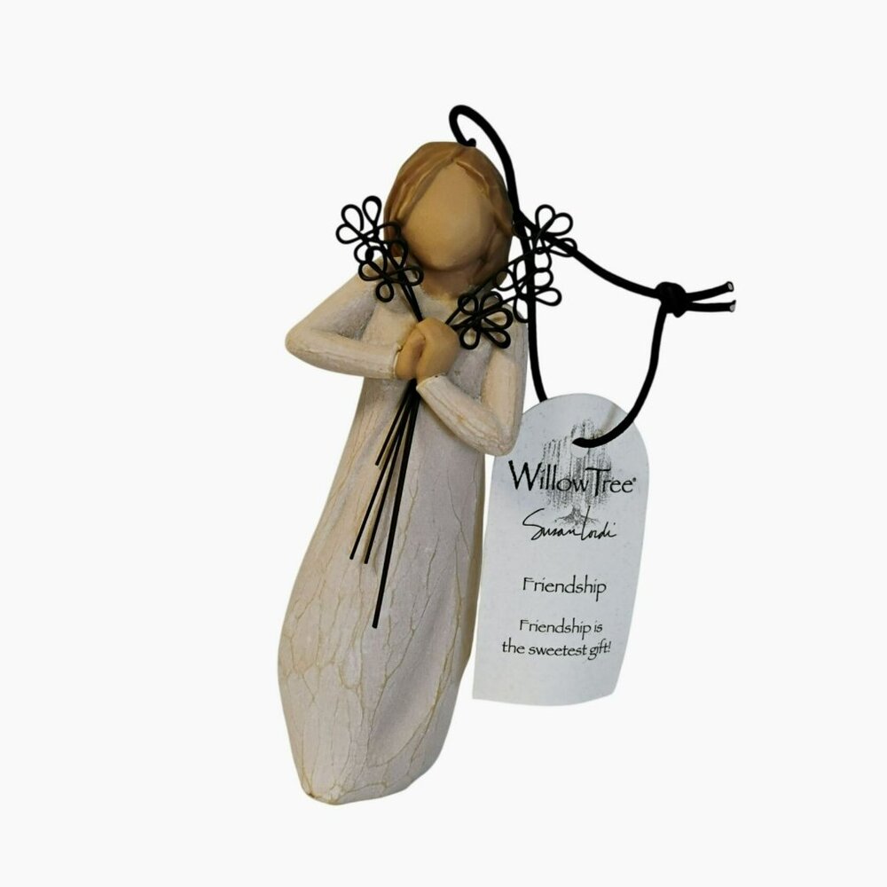 Willow Tree Friendship Ornament #27337 by Susan Lordi, Gift for Girl Friend NEW - Picture 1 of 11